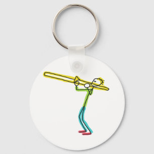 Chaveiro Trombone Stickman