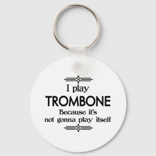 Chaveiro Trombone - Toque-Se Engraçado Com Música Deco
