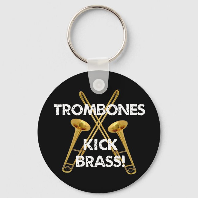 Chaveiro Trombones Kick Brass! (Frente)