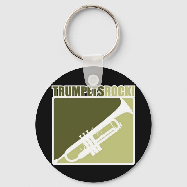 Chaveiro Trompetes Rock (Frente)