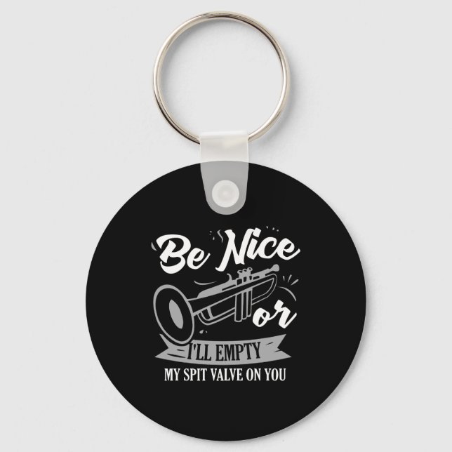 Chaveiro Trompetes - Válvula De Escória (Frente)