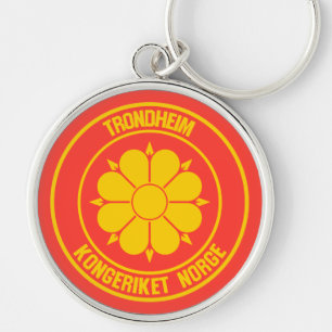 Chaveiro Trondheim Round Emblem