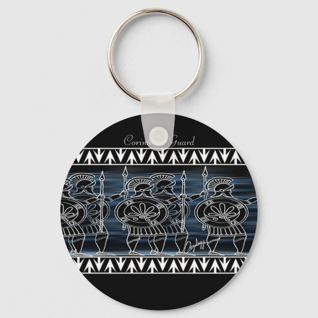 Chaveiro Tropa grega Black Figure (Frente)