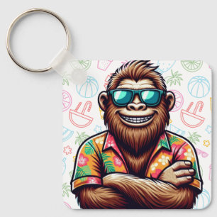 Chaveiro Tropical/Beach yeti/bigfoot