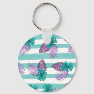 Chaveiro Tropical Floral Umbrella