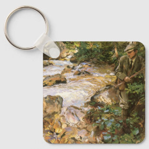 Chaveiro Trout Stream no Tirol de John Singer Sargent
