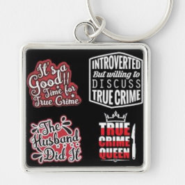 Chaveiro True Crime Fanatic Key Chain