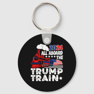 Chaveiro Trump 2024 A Bordo Do Trem De Trump Nos Estados Un