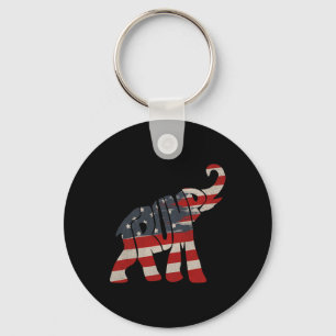 Chaveiro Trump 2024 Elephant Trump Supporter