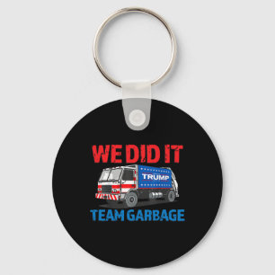 Chaveiro Trump 2024 Funny Truck Garbyge Fizemos Isso - Equi