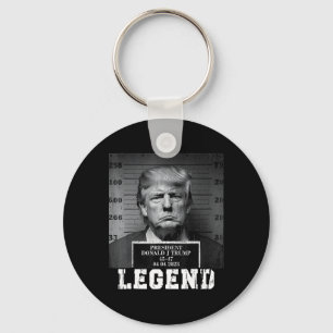 Chaveiro Trump 2024 Mugshot Presidente Legend