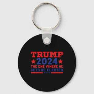 Chaveiro Trump 2024 Onde Ele Será Reeleito
