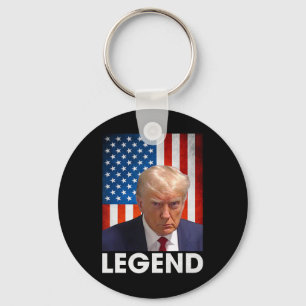 Chaveiro Trump 2024 Presidente Legend American Flag