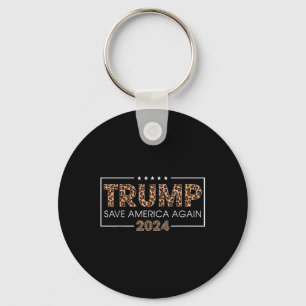 Chaveiro Trump 2024 Salve a América Novamente o Presente de
