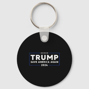 Chaveiro Trump 2024 Salve a América novamente Trump