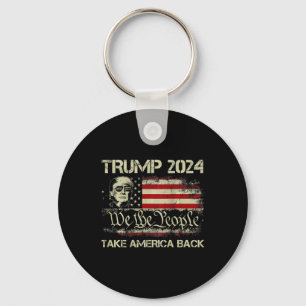 Chaveiro Trump 2024 Take America Back American Flag (em seg