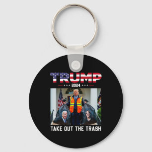 Chaveiro Trump 2024 Tira O Lixo Engraçado Do Lixo