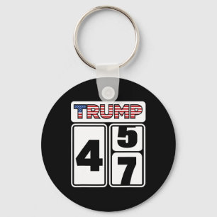 Chaveiro Trump 2025 Eleição 47 Vitória Vencer Presidente Po