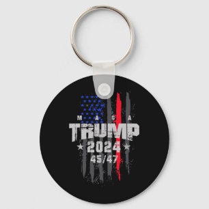 Chaveiro Trump 45-47 Mega Bandeira dos EUA Eleição Presiden