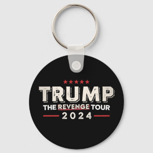 Chaveiro Trump A Turnê Vingança 2024 Vintage