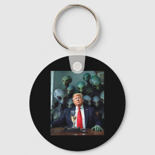 Chaveiro Trump Alienígenas Escritório Foto Uap Ufo Extrater