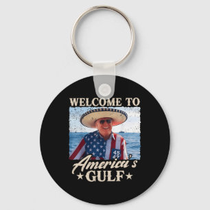 Chaveiro Trump America's Golfo México Presidente Trump Somb