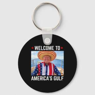 Chaveiro Trump America's Golfo México Presidente Trump Somb
