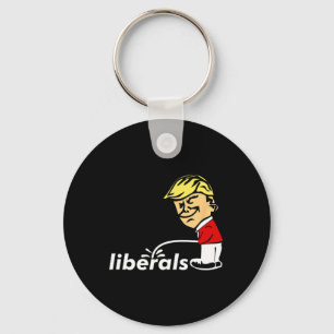 Chaveiro Trump Anti Liberal Donald Trump Piscando Liberal