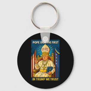 Chaveiro Trump As Vaticano Church Pope - Pope Trump Meme