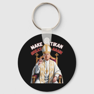 Chaveiro Trump Como Vaticano Church Pope Trump Torna Vatica