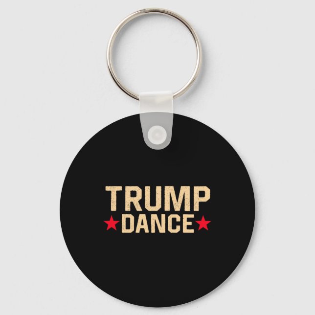 Chaveiro Trump Dance 2024 Qr 4547 Funny Trump Dance Code (Frente)