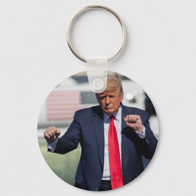 Chaveiro Trump Dance Engraçado (Frente)