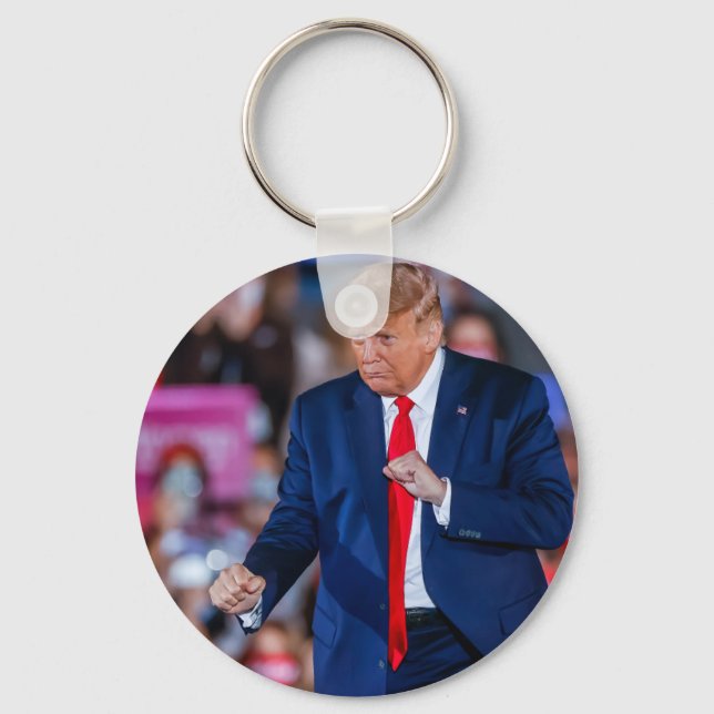 Chaveiro Trump Dance Engraçado (Frente)