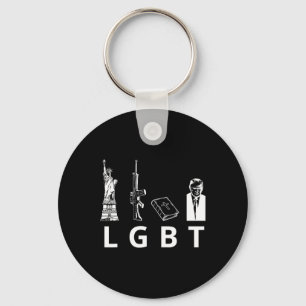 Chaveiro Trump de Bíblia de Armas