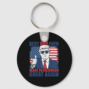 Chaveiro Trump Dia dos Pais Melhor Pai de Todos os Tempos F