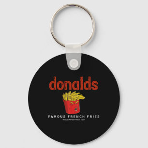 Chaveiro Trump Donalds Batatas Fritas Francesas Famosas Por