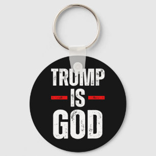 Chaveiro Trump É Deus Engraçado Trump É Deus
