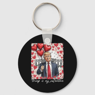 Chaveiro Trump É Meu Namorados Dia de os namorados Engraçad