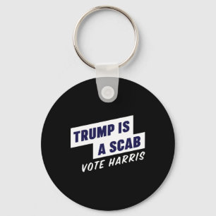 Chaveiro Trump É Um Scab - Vote Harris 2024