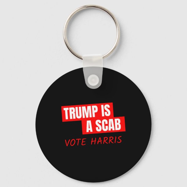 Chaveiro Trump É Um Voto De Cabra Harris (Frente)