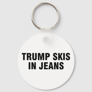 Chaveiro Trump Esquia Em Jeans _1