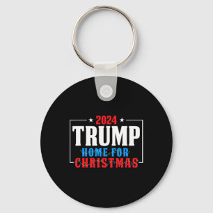 Chaveiro Trump Eu Estarei Em Casa Para Luzes De Natal Pajam
