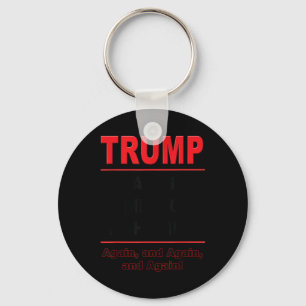 Chaveiro Trump Fazer America Ashamed Novamente Anti-trump P