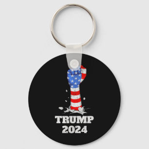 Chaveiro Trump Fist 2024 Stand With Trump 2024