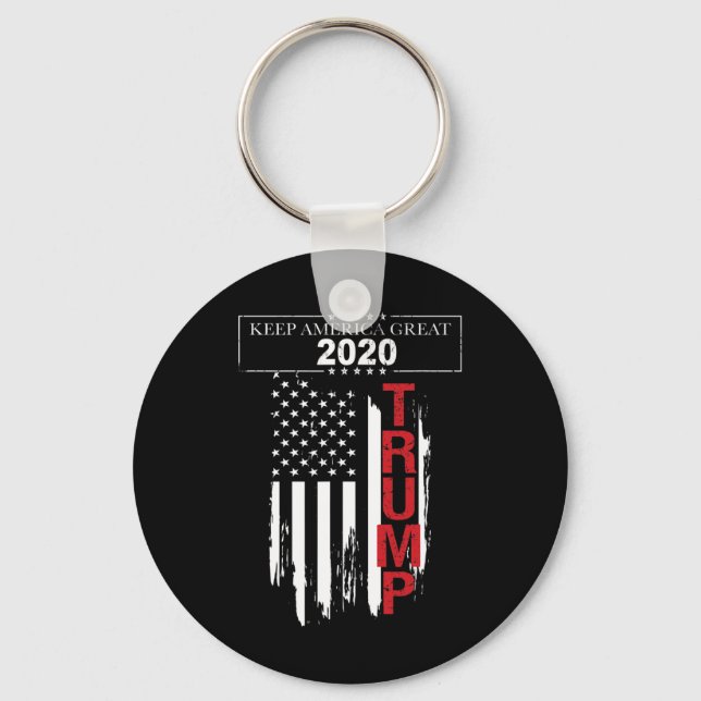 Chaveiro Trump Flag  (Frente)