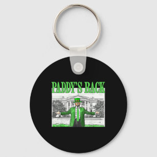 Chaveiro Trump Funny Dia de São Patrício St PattyDay Dancin