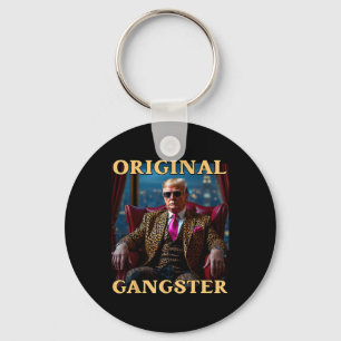 Chaveiro Trump Gângster Original Engraçado Donald Trump