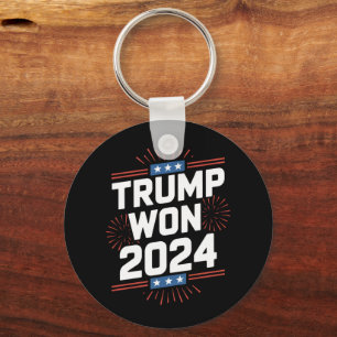 Chaveiro Trump Ganhou 2024 Presidente 47º Da Casa Branca
