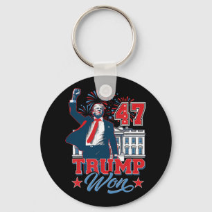 Chaveiro Trump Ganhou 2024 Supere 47 Da Casa Branca Antes
