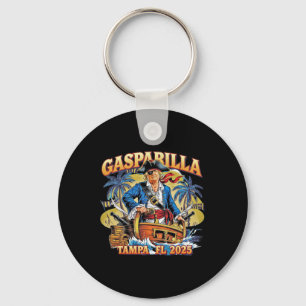Chaveiro Trump Gasparilla Tampa Fl 2025 Festival de Pirata